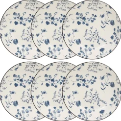 Lot de 6 assiettes creuses