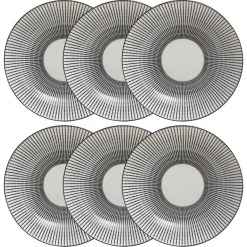 Lot de 6 assiettes creuses "Lunis"