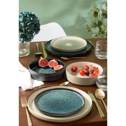 Lot de 4 assiettes creuses "Eva"