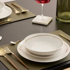 Lot de 6 assiettes creuses "Selena"
