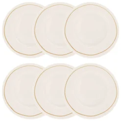 Lot de 6 assiettes creuses