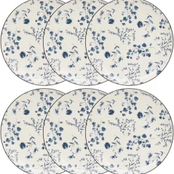 Lot de 6 assiettes plates "Umami"