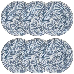 Lot de 6 assiettes plates "Umami"