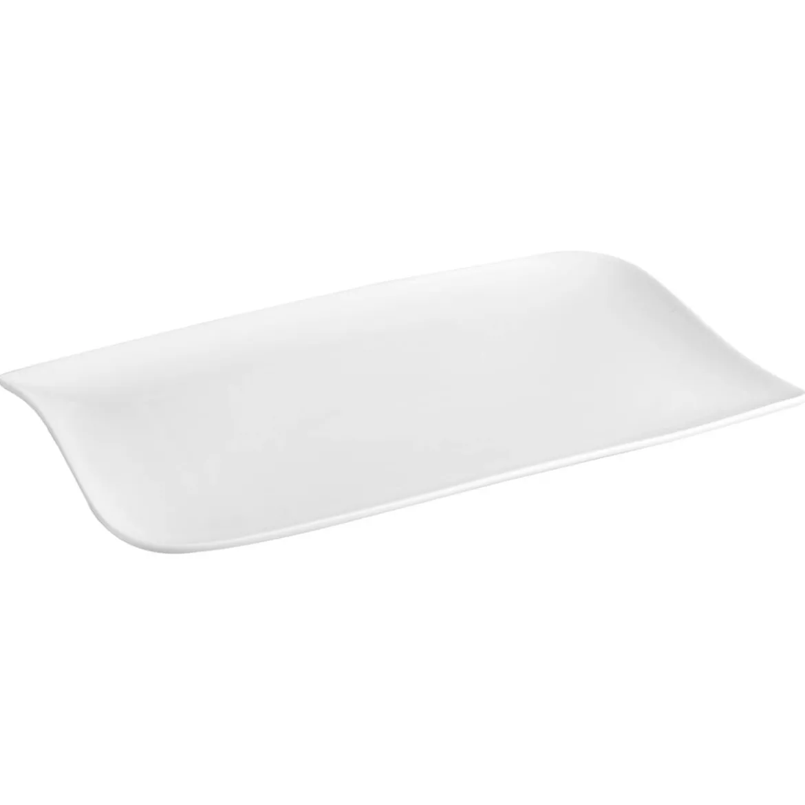Lot de 6 assiettes plates "Vague"