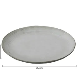 Lot de 6 assiettes plates