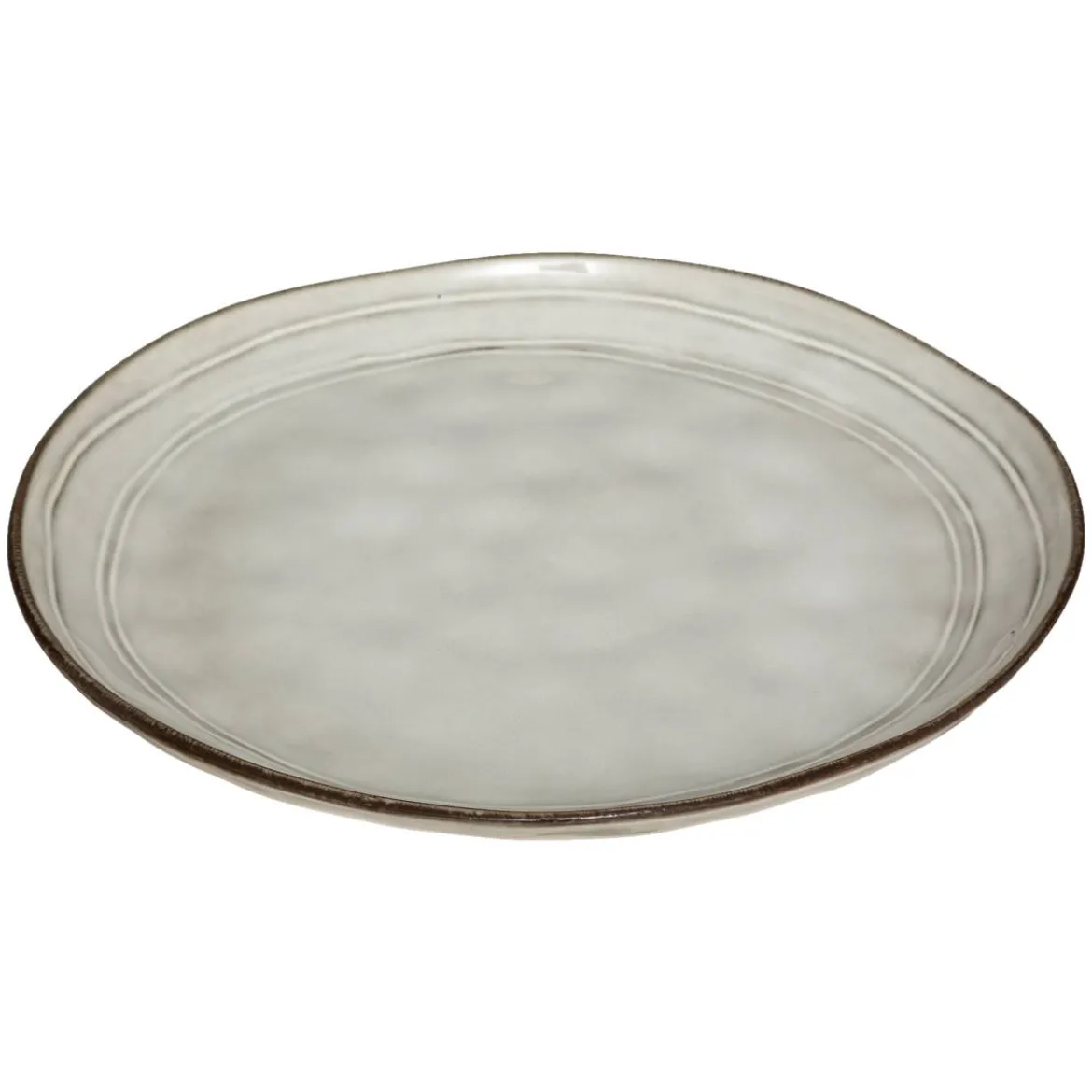 Lot de 6 assiettes plates "Flower"