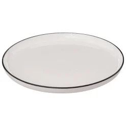 Lot de 6 assiettes plates "Alix"