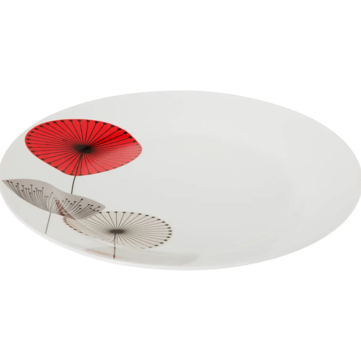 Lot de 6 assiettes plates "Osara"