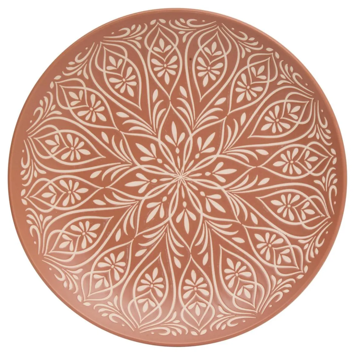 Lot de 6 assiettes plates "Ines"