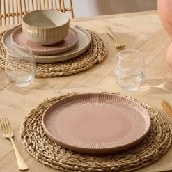 Lot de 6 assiettes plates