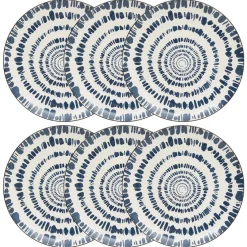 Lot de 6 assiettes plates "Umami"