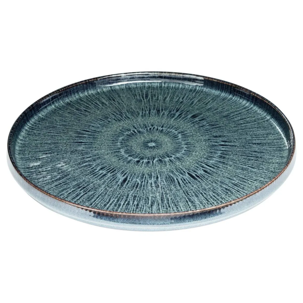 Lot de 4 assiettes plates "Eva"