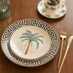 Lot de 6 assiettes plates  