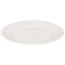 Lot de 6 assiettes plates "Perle"