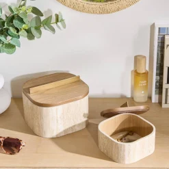 Lot de 2 boîtes déco "Anaya"
