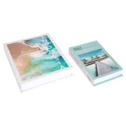 Lot de 2 boîtes déco