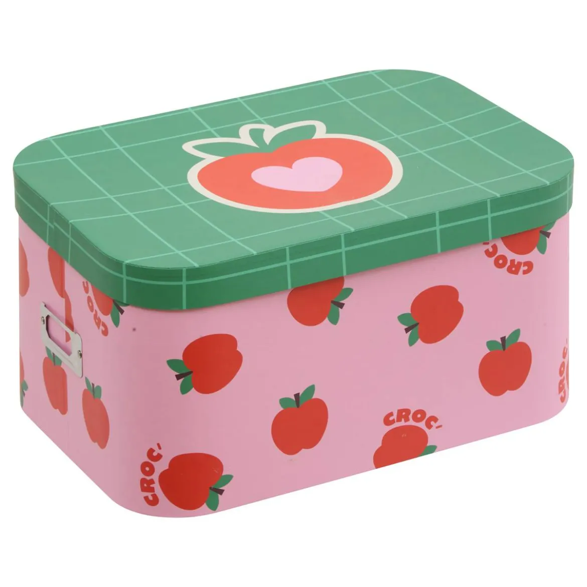Lot de 3 boîtes de rangement "Pomme d'amour"