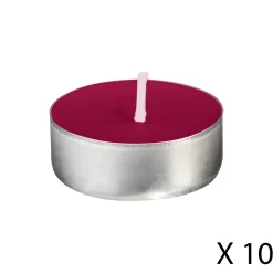 Lot de 30 bougies parfumées