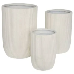 Lot de 3 cache-pots "Elene"