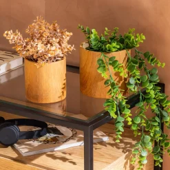 Lot de 2 cache-pots 