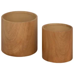Lot de 2 cache-pots 