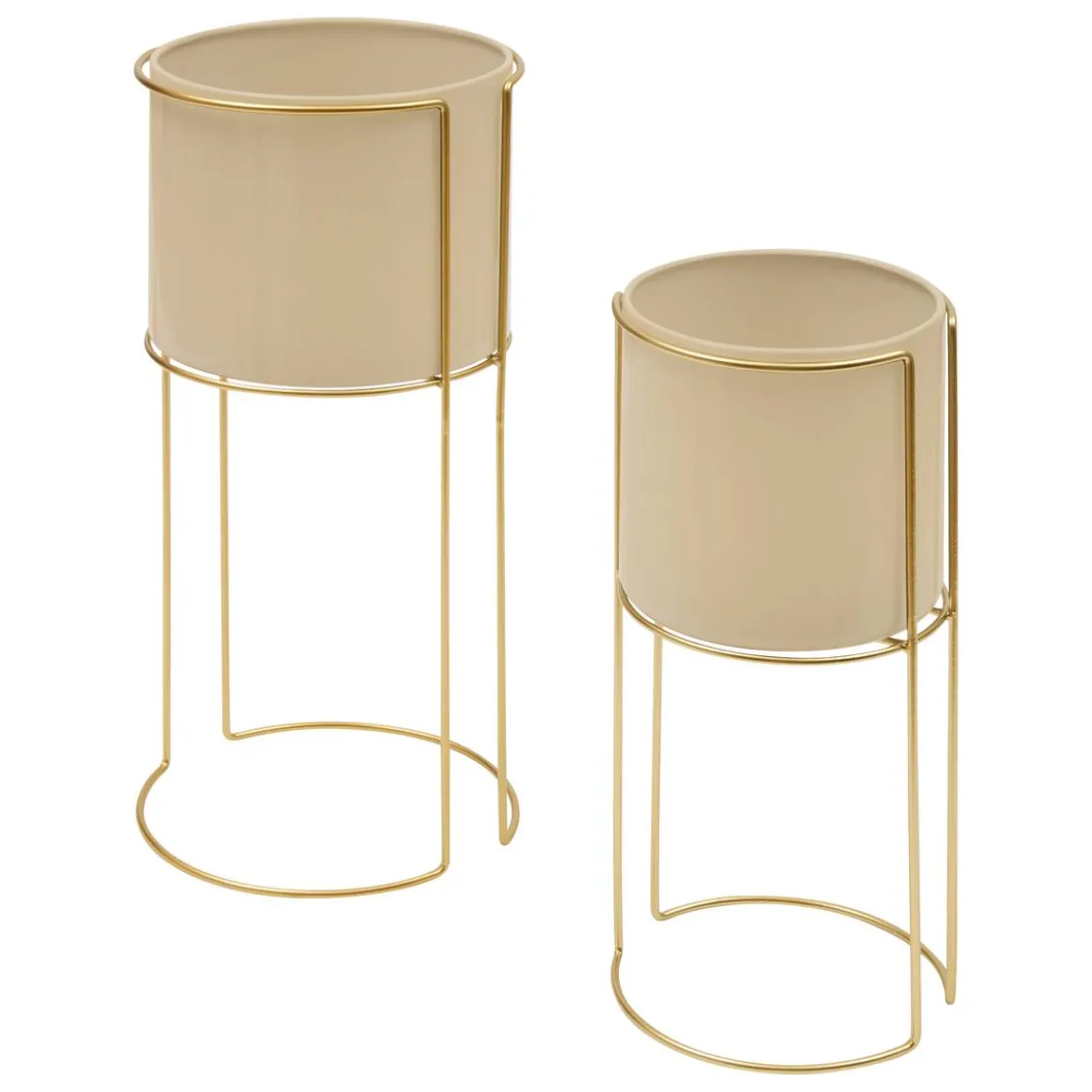Lot de 2 cache-pots "Zigy"