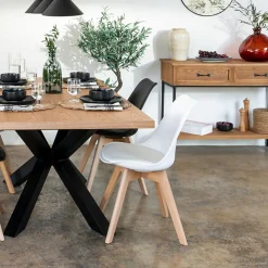 Lot de 6 chaises "Baya"