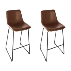 Lot de 2 chaises de bar "Lois"