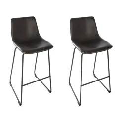 Lot de 2 chaises de bar "Lois"