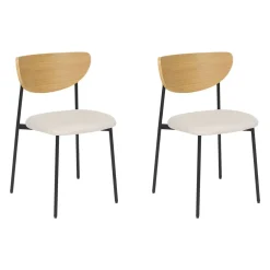 Lot de 2 chaises 