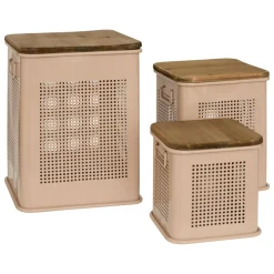 Lot de 3 coffres 