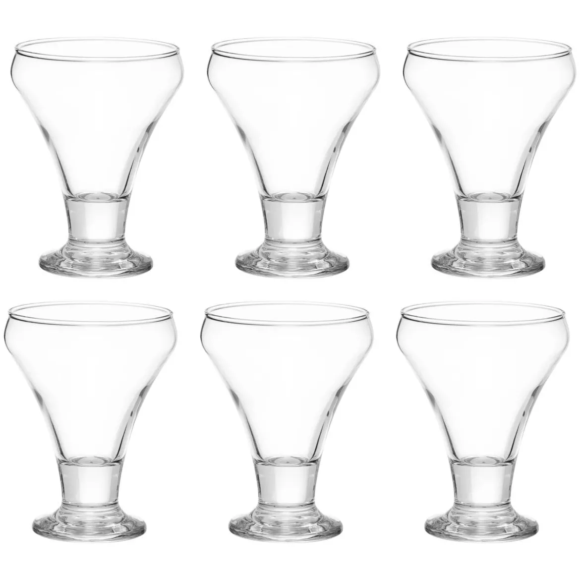 Lot de 6 coupes à glace "Gelo"