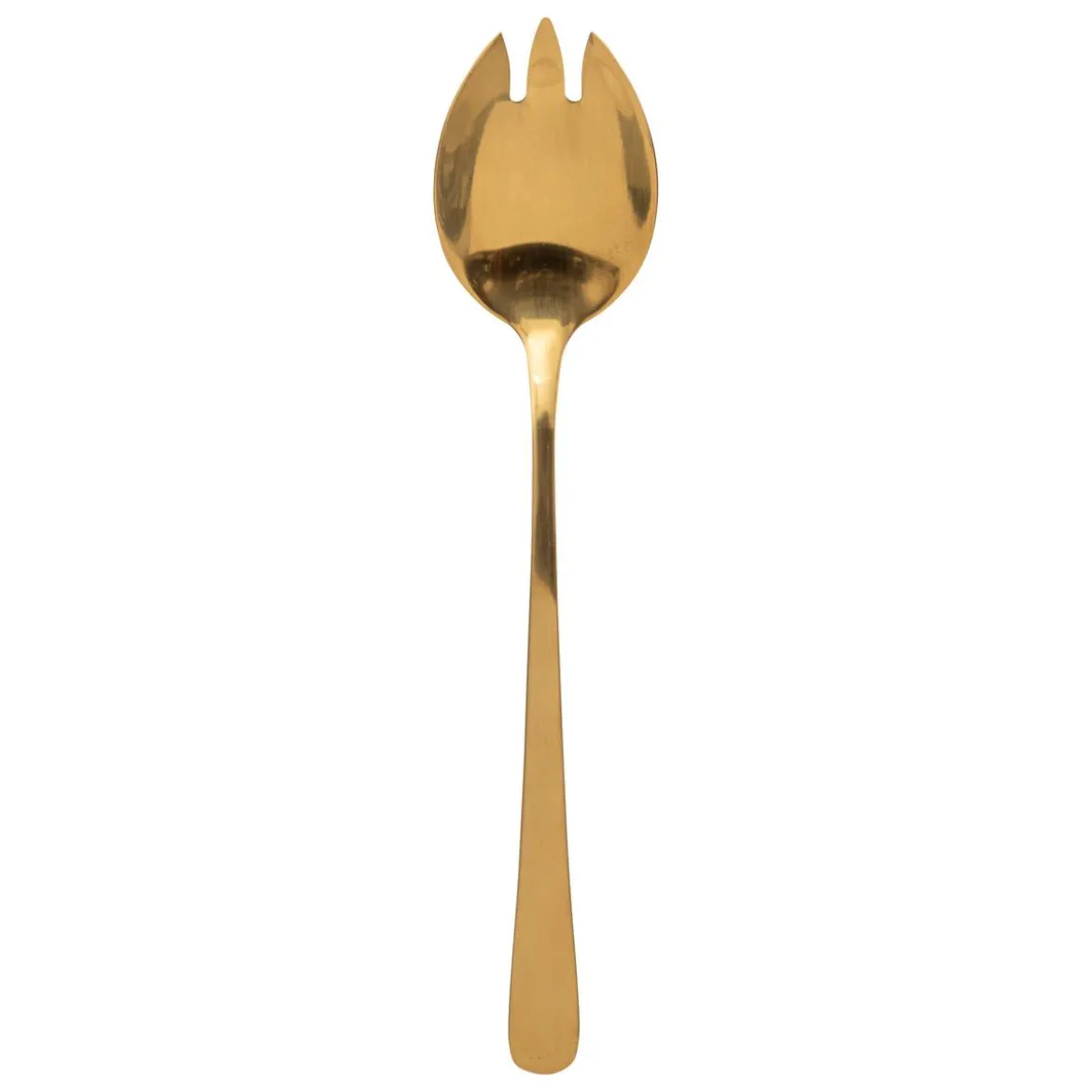 Lot de 2 couverts à salade "Gold"