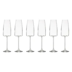 Lot de 6 flûtes  "Angara"