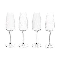 Lot de 4 flûtes