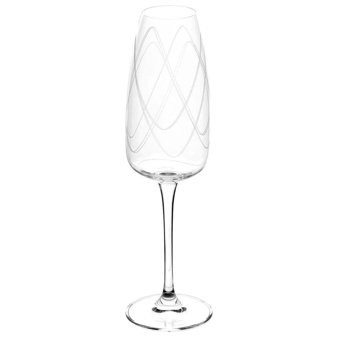 Lot de 4 flûtes "Talia"