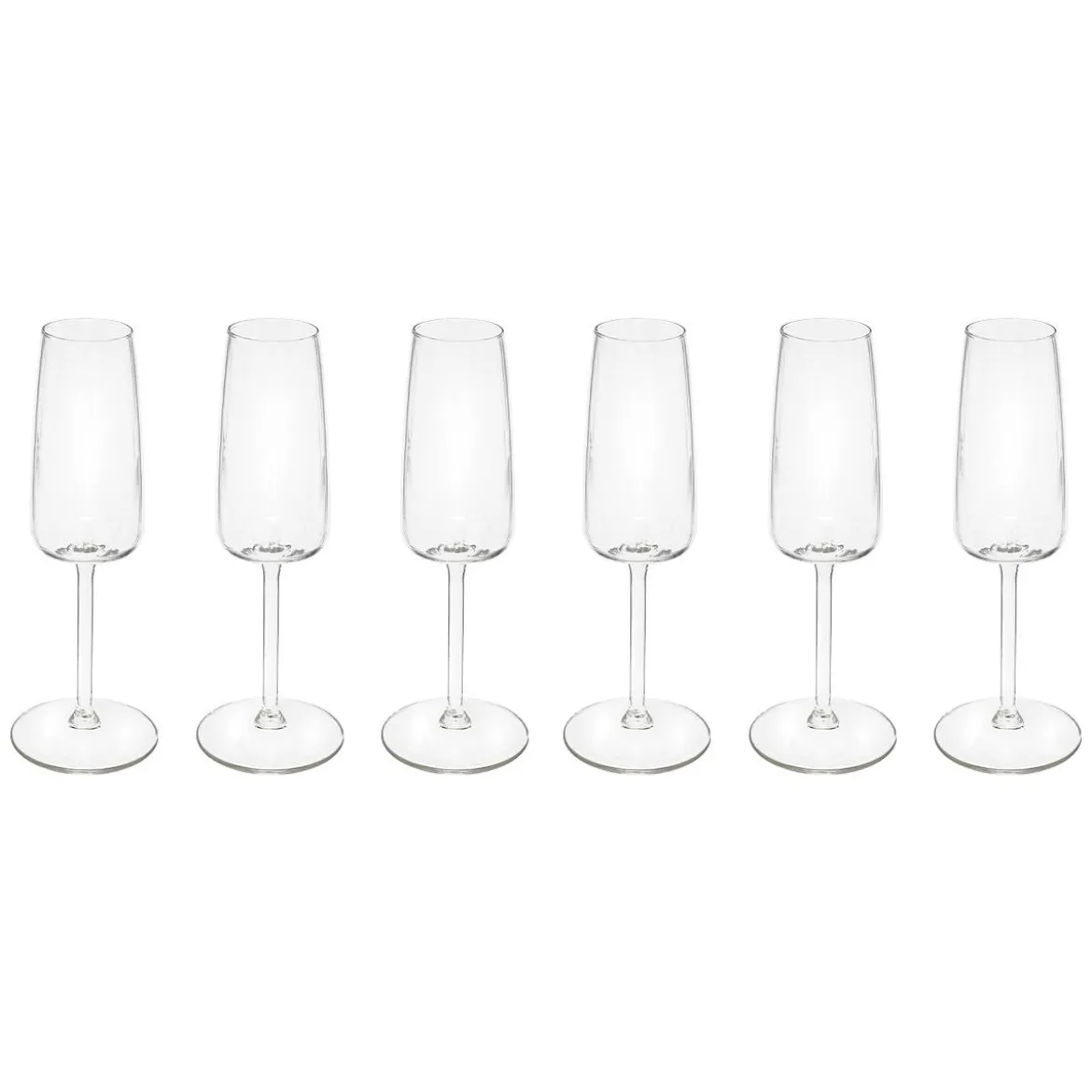 Lot de 6 flûtes "Tanya"