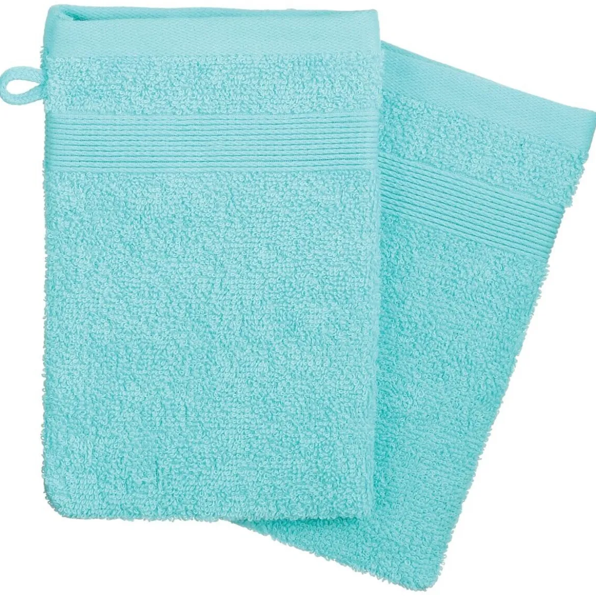 Lot de 2 gants de toilette