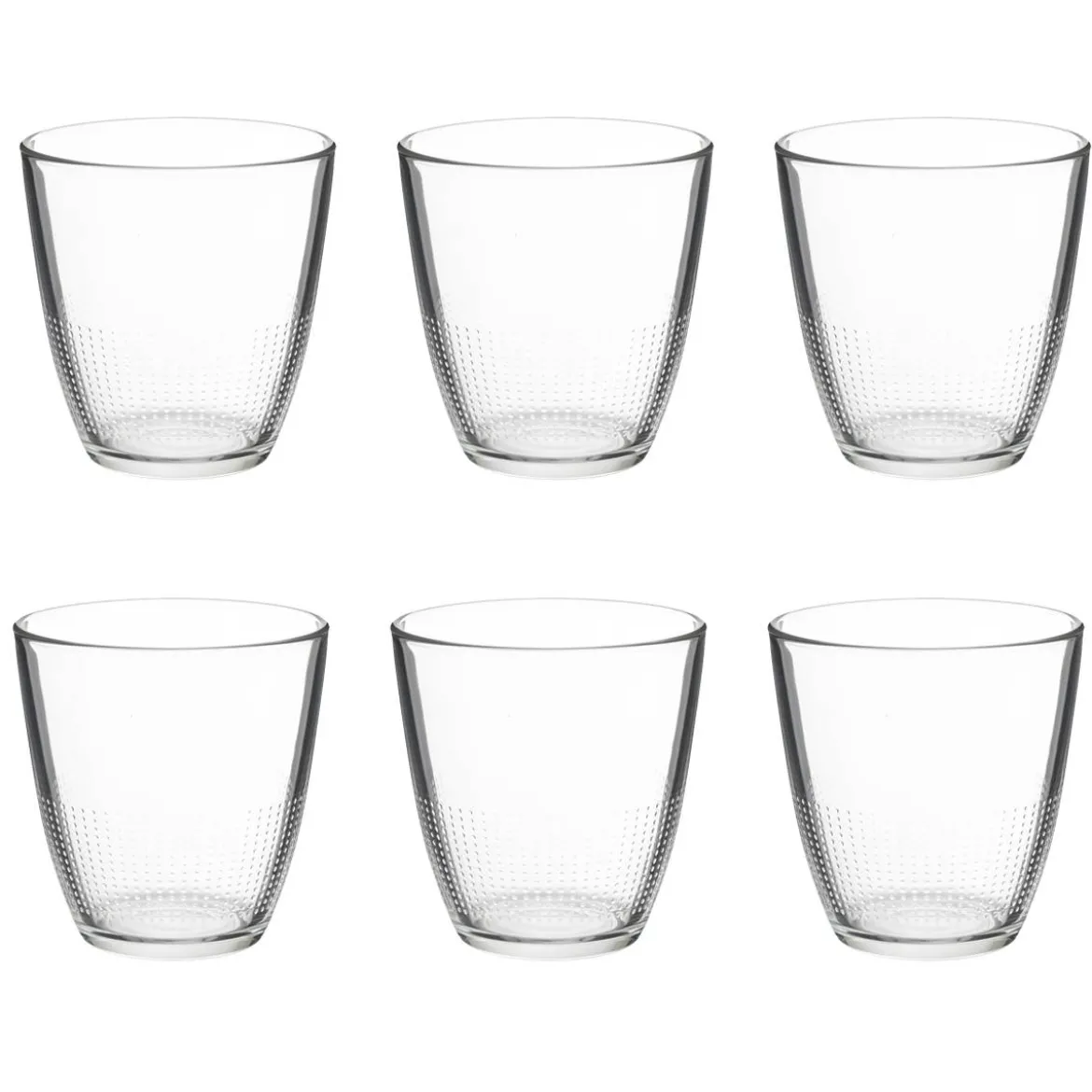 Lot de 6 gobelets bas