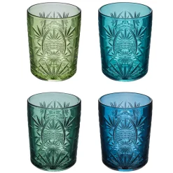 Lot de 4 gobelets bas