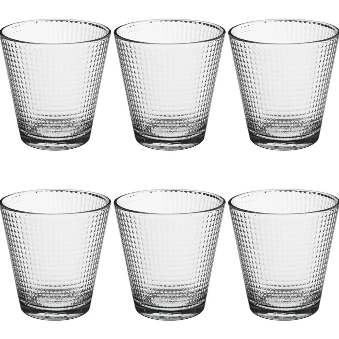 Lot de 6 gobelets bas "Benit'Eau"