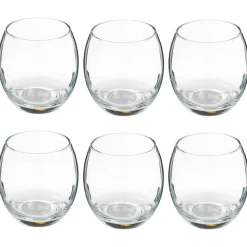 Lot de 6 gobelets bas  "Cesari'Eau"
