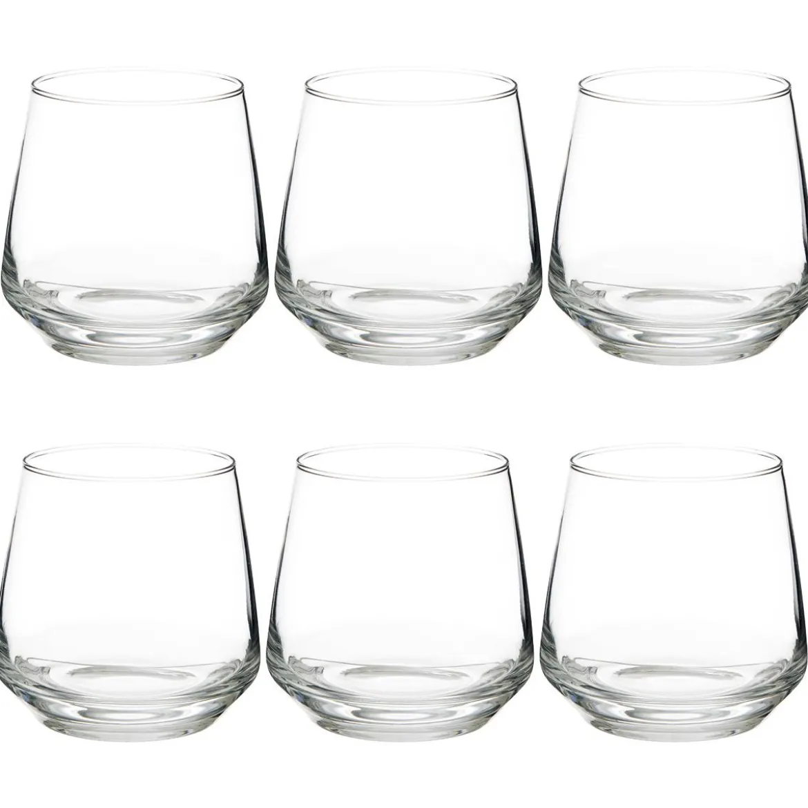 Lot de 6 gobelets bas "Elaya"