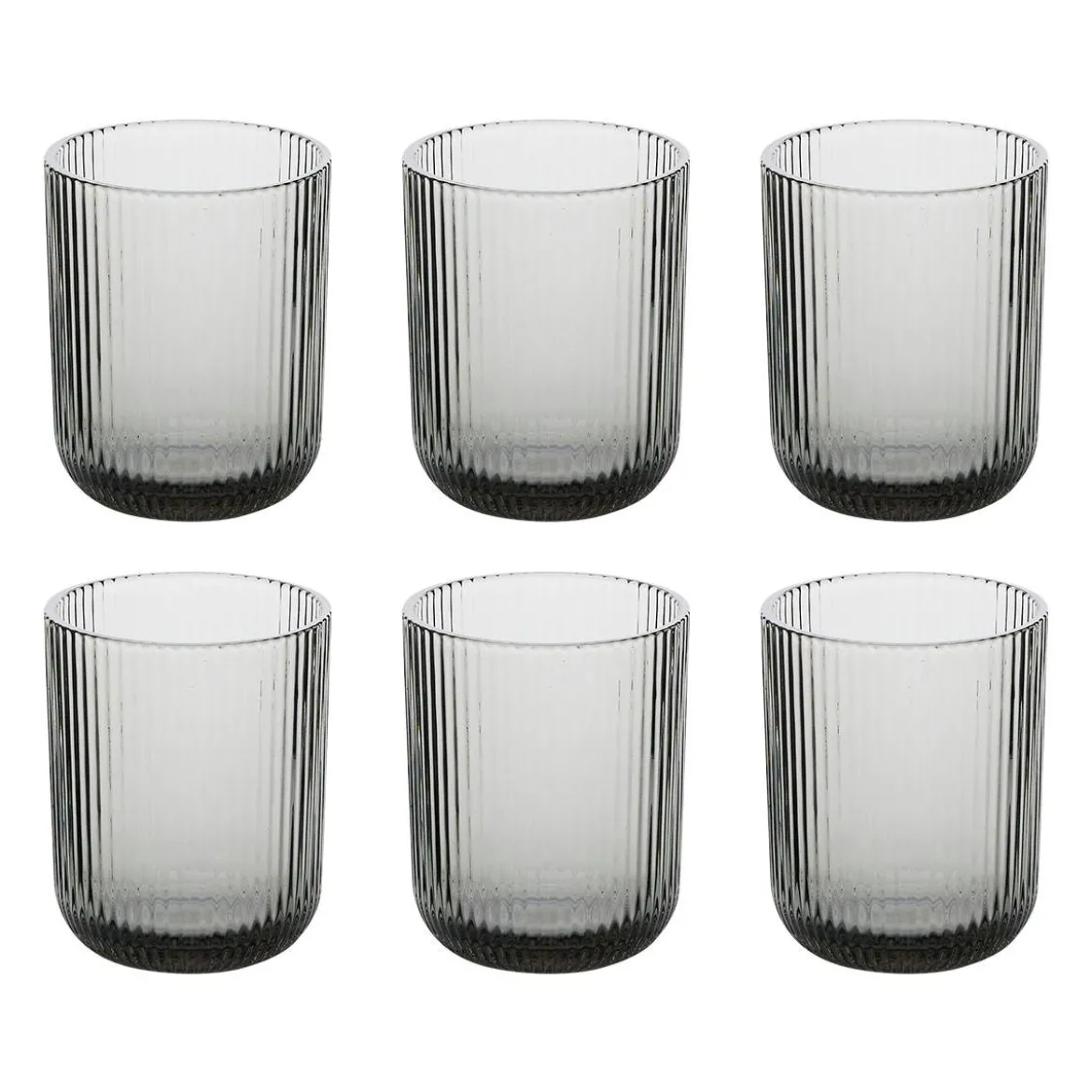 Lot de 6 gobelets bas "Ema"