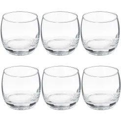 Lot de 6 gobelets bas "Empil'Eau"