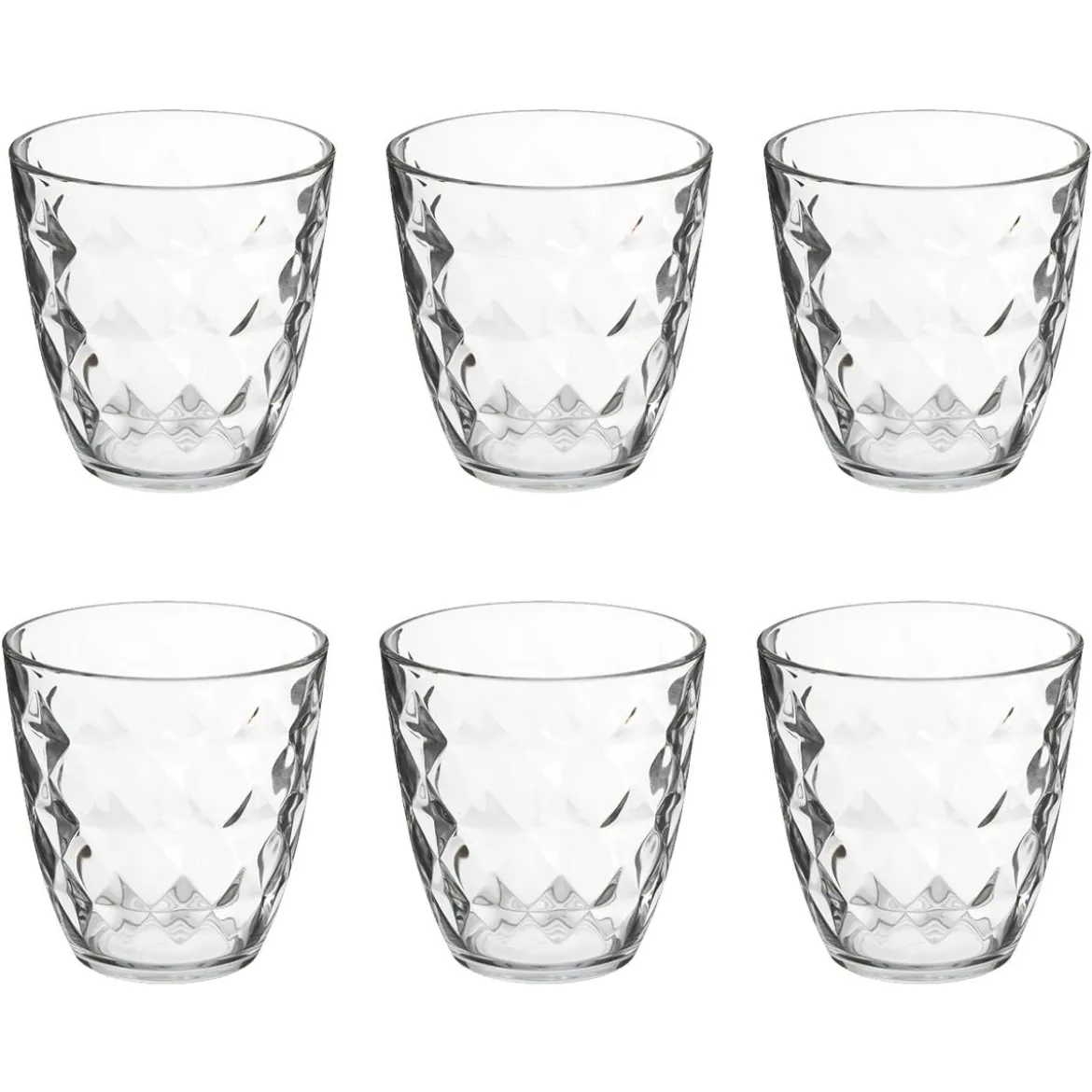 Lot de 6 gobelets bas "Fabi'Eau"