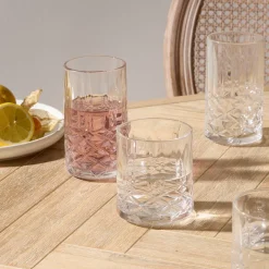 Lot de 4 gobelets bas  "Gaspard"