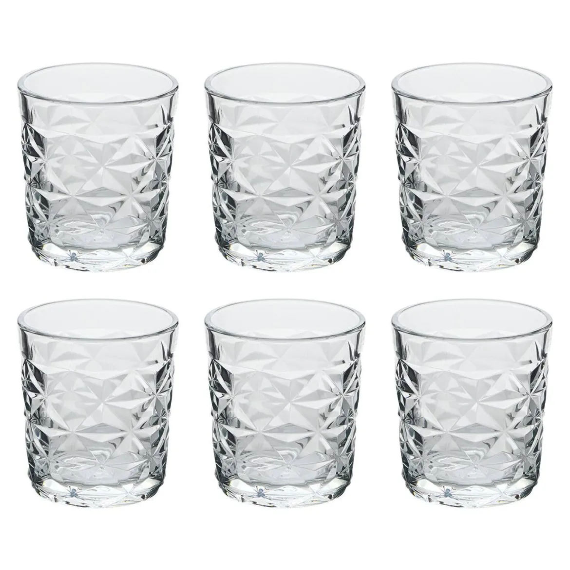 Lot de 6 gobelets bas "Juli'Eau"