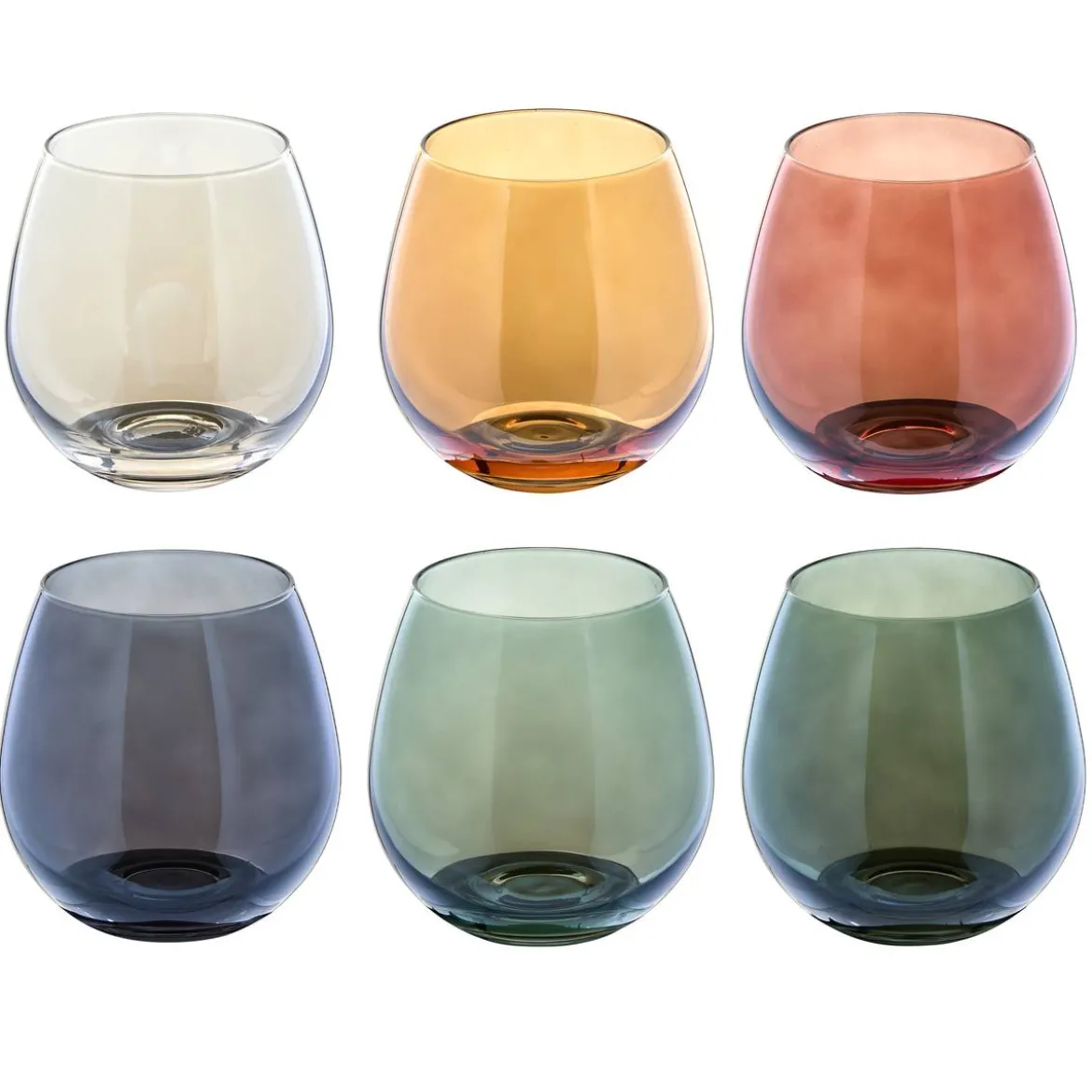 Lot de 6 gobelets bas "Lucia"