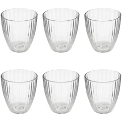 Lot de 6 gobelets bas "Mathe'Eau"